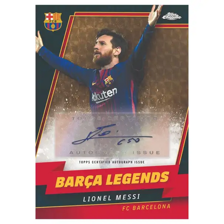 Topps Chrome: Fodboldkort - FC Barcelona 2022/23 - Hobby