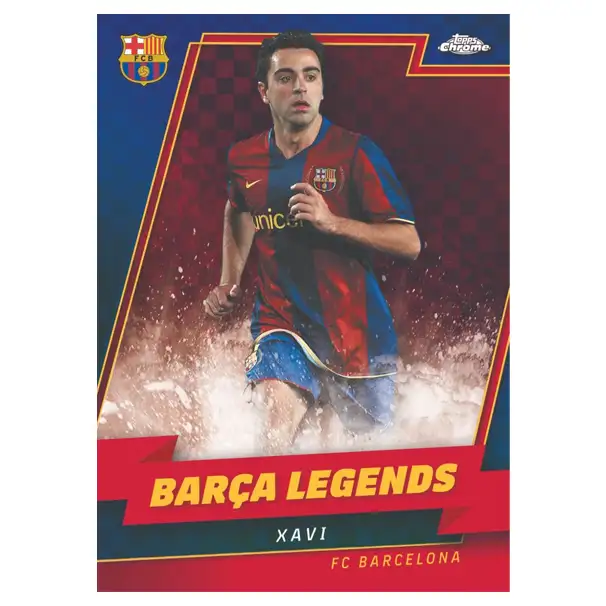 Topps Chrome: Fodboldkort - FC Barcelona 2022/23 - Hobby