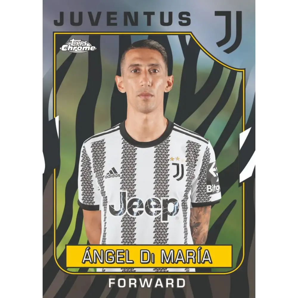 Topps Chrome: Fodboldkort - Juventus 2022/23 - Hobby Box