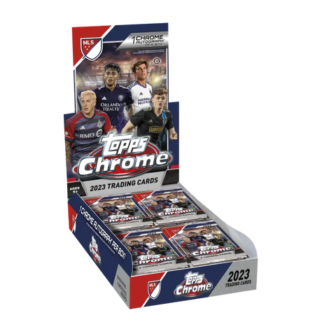 Topps Chrome: Fodboldkort - MLS 2023 - Hobby Box - Samlekort
