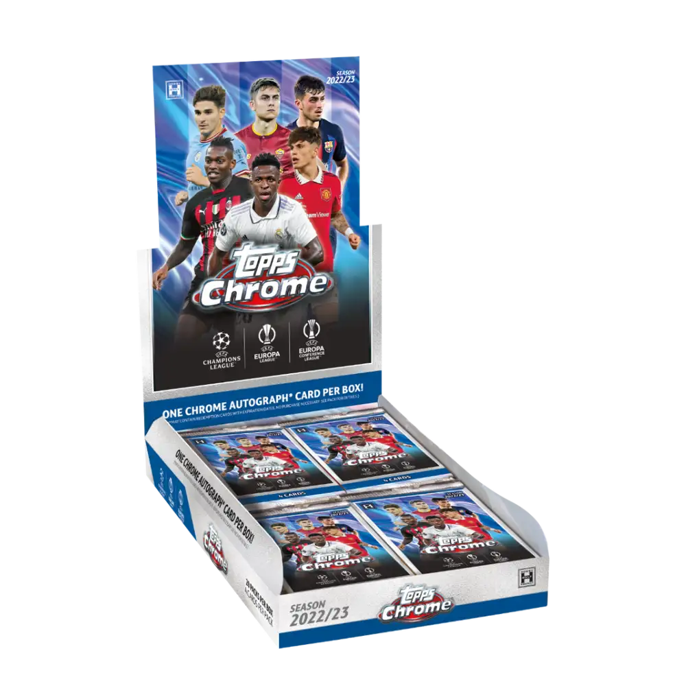 Topps Chrome: Fodboldkort - UEFA Club Competitions 2022/23