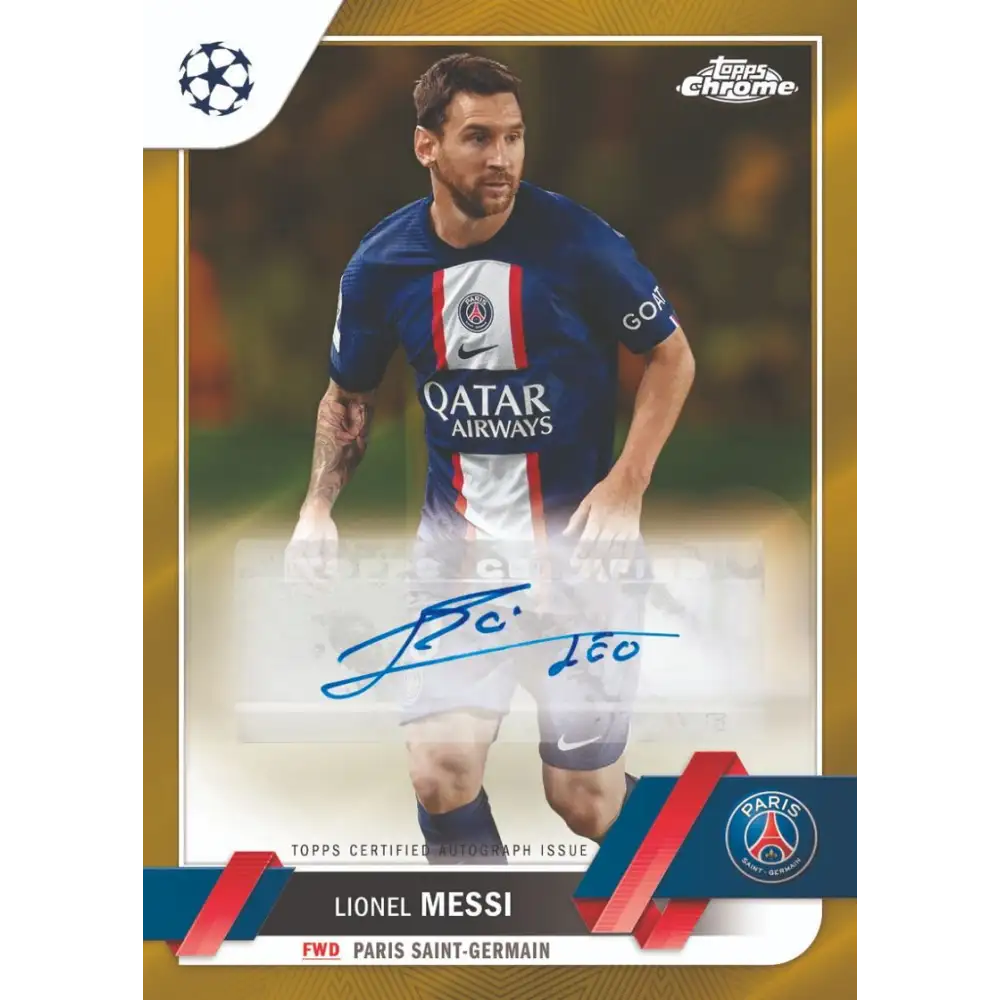 Topps Chrome: Fodboldkort - UEFA Club Competitions 2022/23