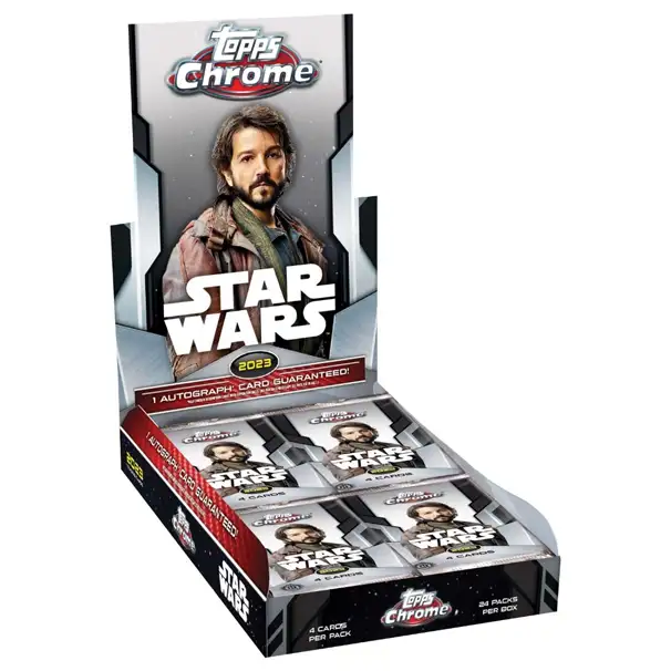 Topps Chrome: Star Wars 2023 - Hobby Box - Samlekort