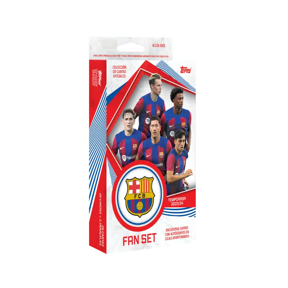 Topps: FC Barcelona 2023/24 - Fan Set - Samlekort