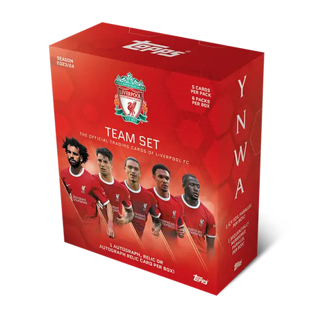 Topps: Fodboldkort - Liverpool 2023/24 - Official Team Set