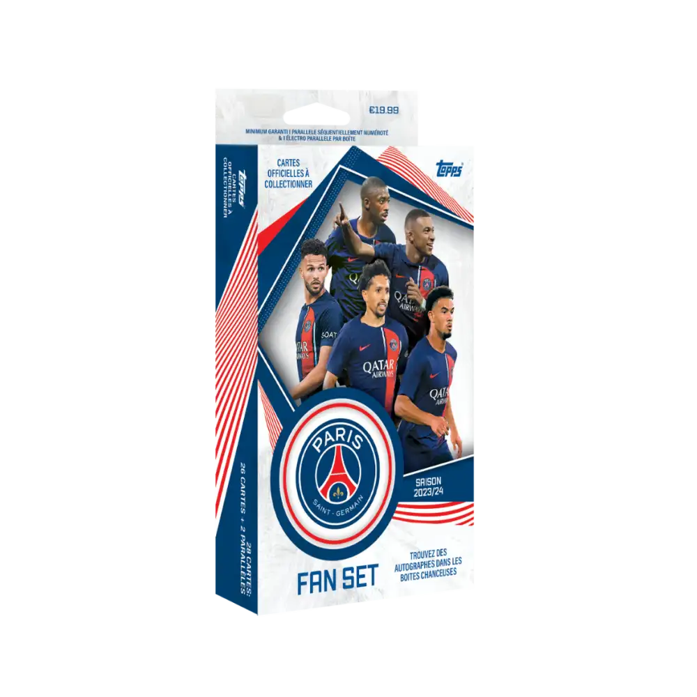 Topps: PSG - Paris Saint-Germain 2023/24 - Fan Set