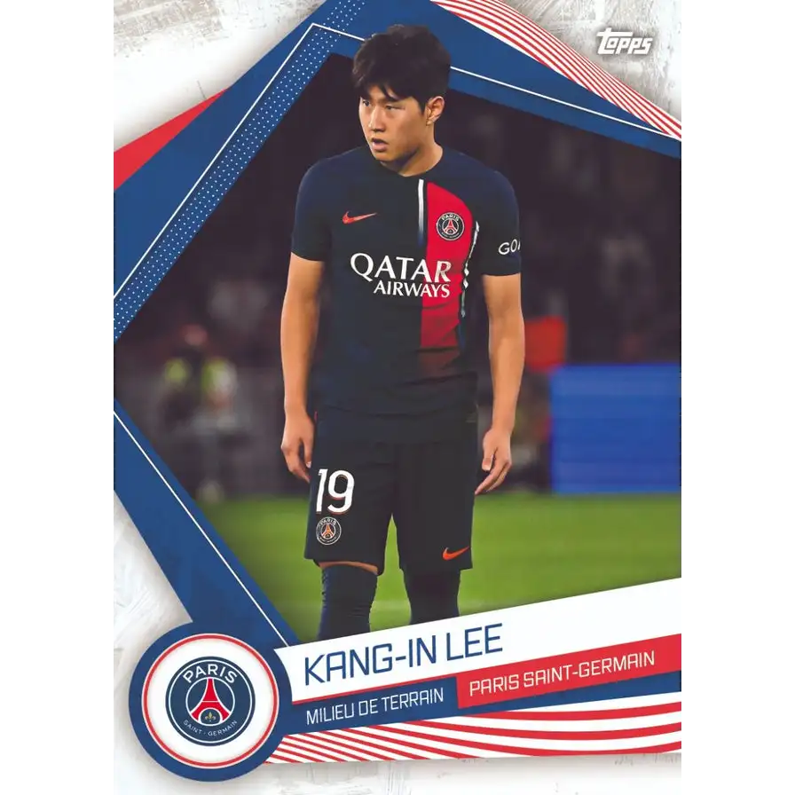 Topps: PSG - Paris Saint-Germain 2023/24 - Fan Set