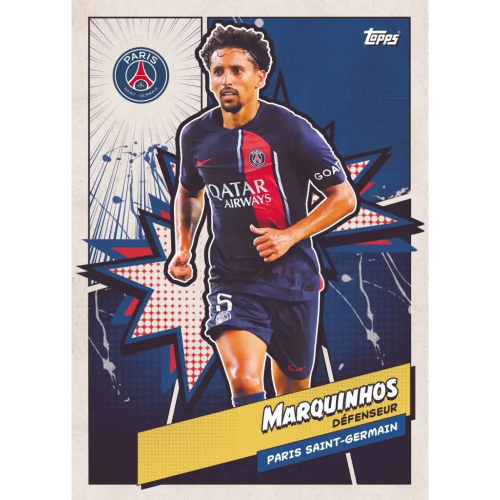 Topps: PSG - Paris Saint-Germain 2023/24 - Fan Set