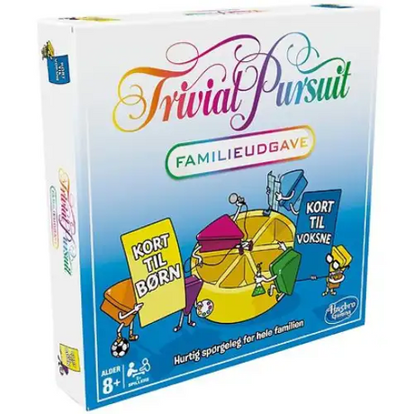 Trivial Pursuit: Familieudgave (dansk) Board Games Hasbro 