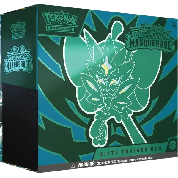 Pokémon TCG: Scarlet & Violet: Twilight Masquerade - Elite Trainer Box Kortspil