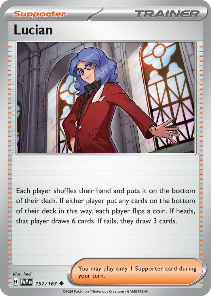 Lucian⁣ - Twilight Masquerade⁣ (Uncommon)⁣ [157] English / Near Mint / Normal
