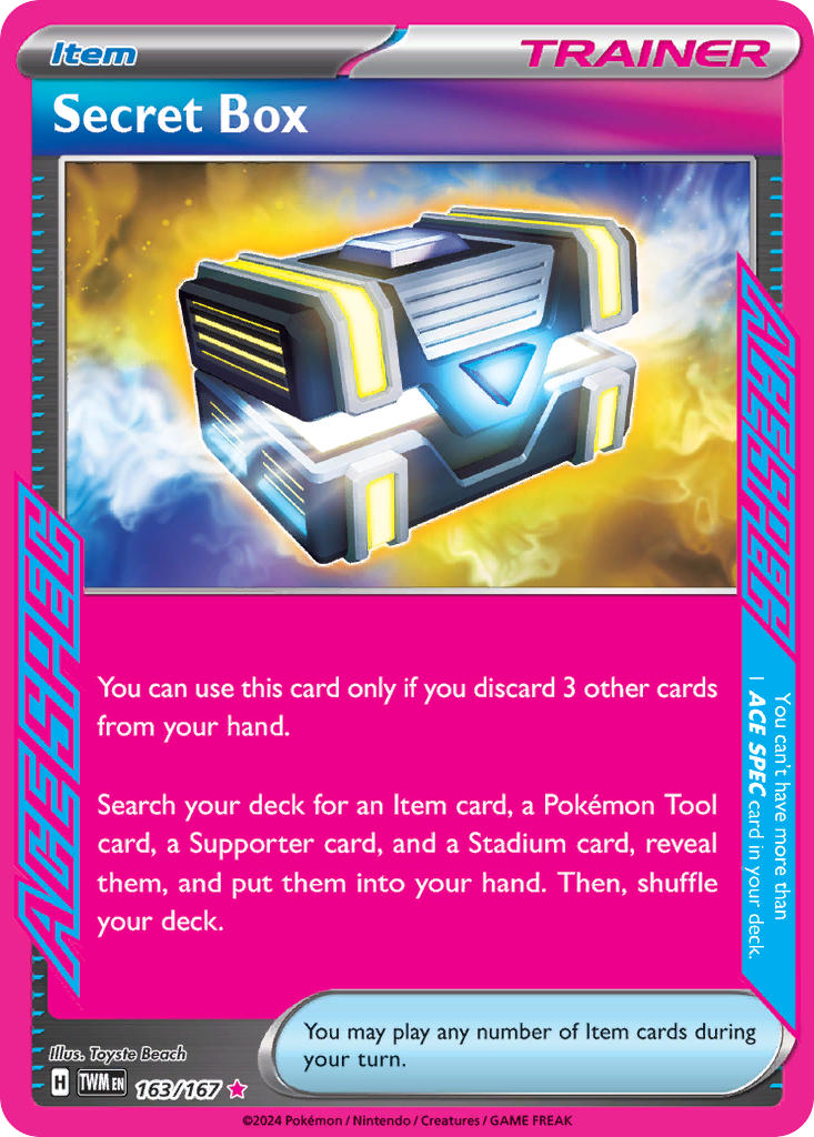 Secret Box⁣ - Twilight Masquerade⁣ (ACE Rare)⁣ [163] English / Near Mint / Normal