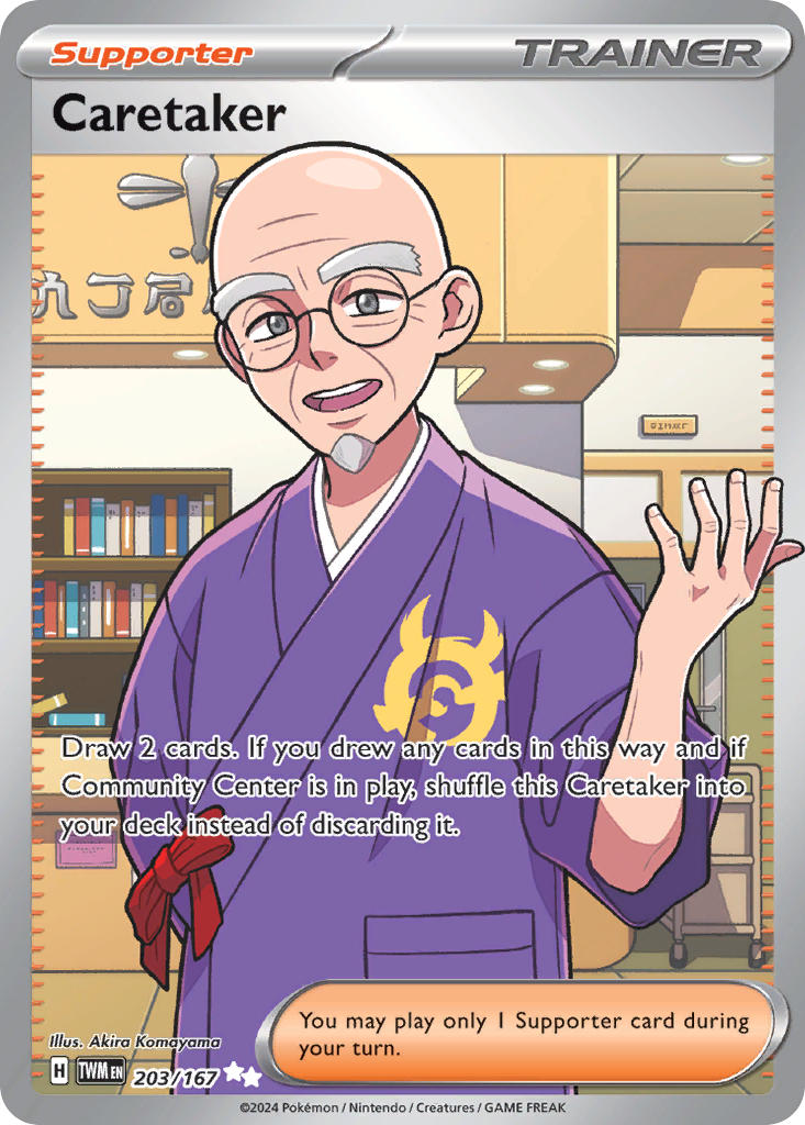 Caretaker⁣ - Twilight Masquerade⁣ (Ultra Rare)⁣ [203] English / Near Mint / Normal