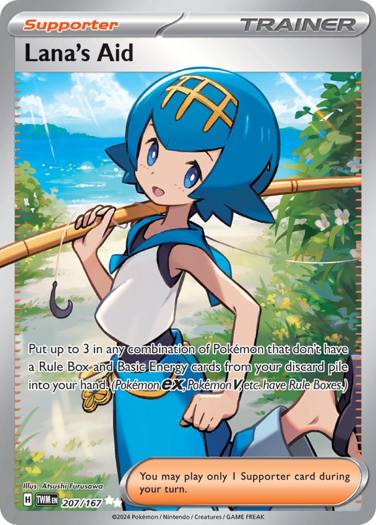 Lana's Aid⁣ - Twilight Masquerade⁣ (Ultra Rare)⁣ [207] English / Near Mint / Normal