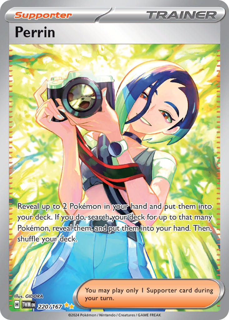 Perrin⁣ - Twilight Masquerade⁣ (Special Illustration Rare)⁣ [220] English / Near Mint / Normal