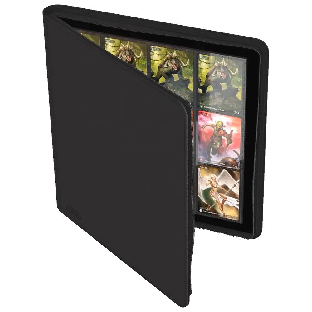 Ultimate Guard: Zipfolio 480 (24-pocket) XenoSkin - Quadrow - Mappe med Lynlås Tilbehør