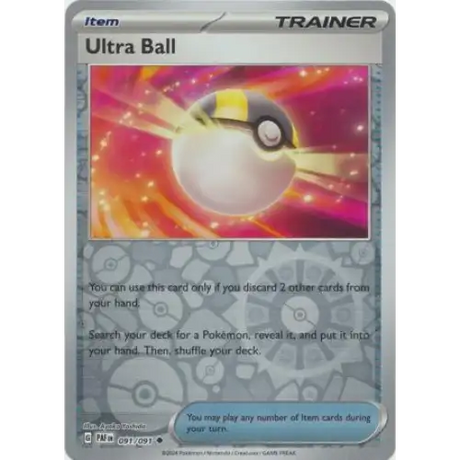 Ultra Ball - Reverse - 091/091 - Enkeltkort
