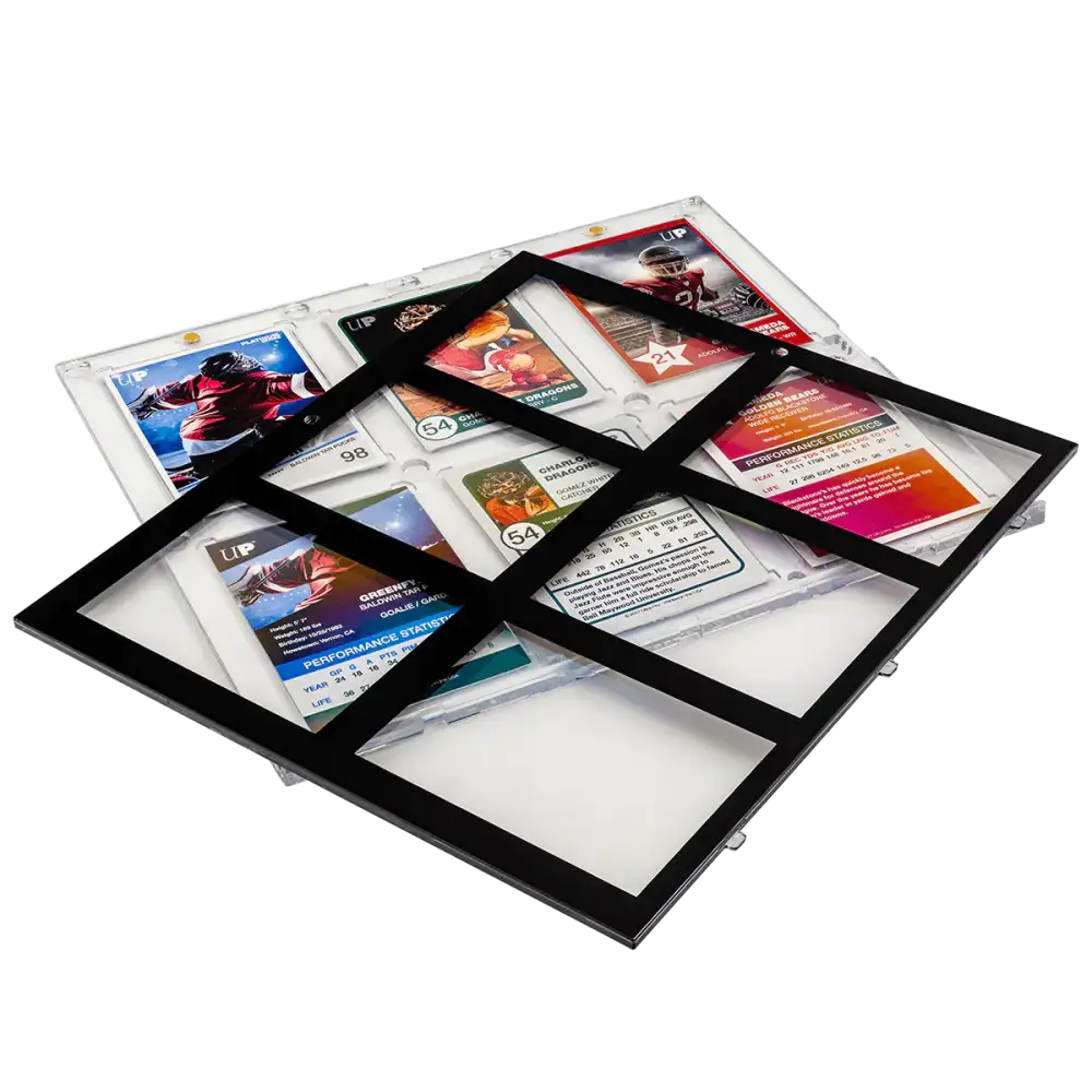 Ultra Pro: 6-Card One Touch Black Border Holder (kortramme)
