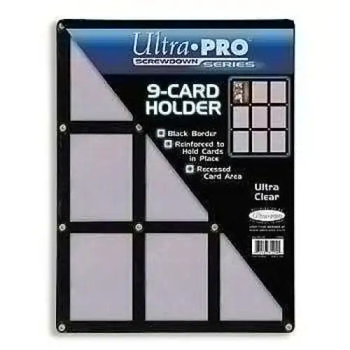 Ultra Pro: 9-Card Holder (kortramme) Card Game Accessories Ultra Pro 