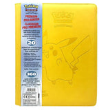 Ultra Pro: 9-Pocket Premium PRO-Binder (Pikachu) - Kortspil