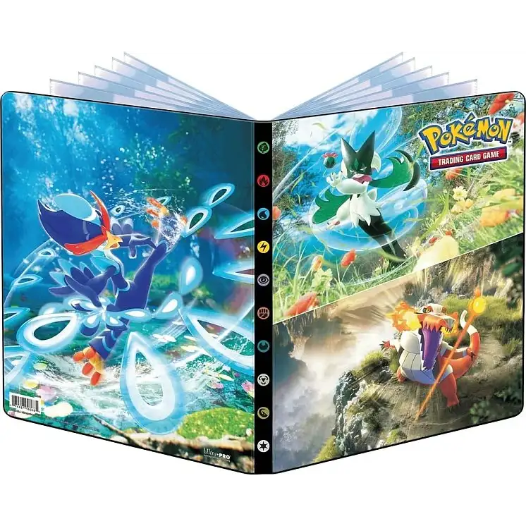 Ultra Pro: Paldea Evolved Portfolio 9-Pocket - Kortspil –