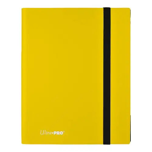Ultra Pro: Pro-Binder 9-Pocket Samlemappe Ultra Pro Lemon Yellow 