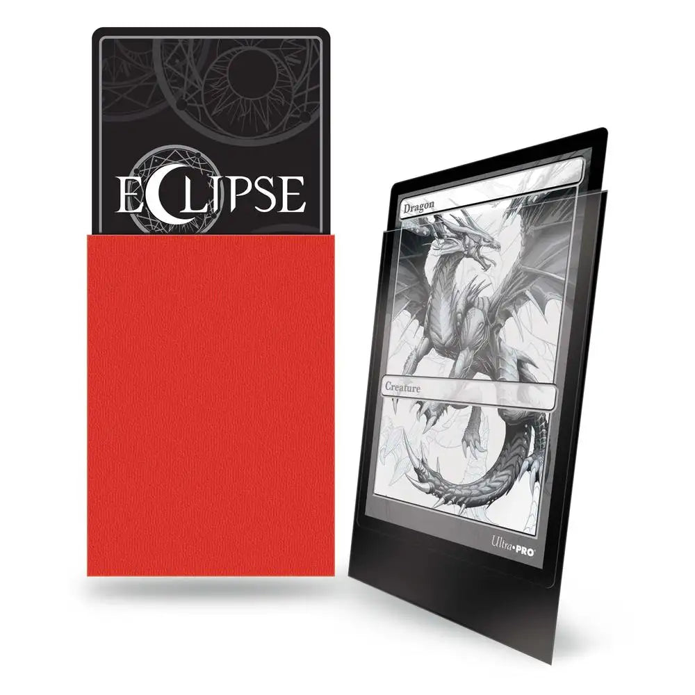 Ultra Pro: PRO-Matte Eclipse Standard Deck Protector Sleeves (100 stk.) Card Sleeves Ultra Pro Apple Red 