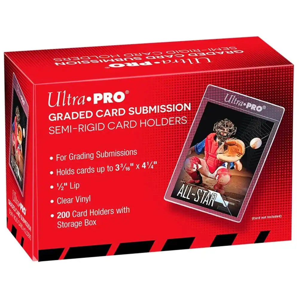 Ultra Pro: Semi-Rigid Card Holders (200 stk.) (Graded Card Submission) Kortspil – tilbehør Ultra Pro 