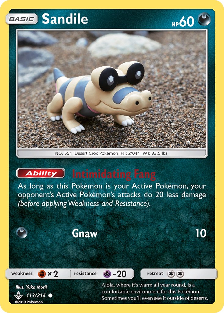 Sandile - Unbroken Bonds (Common) [UNB-113] English / Near Mint / Normal