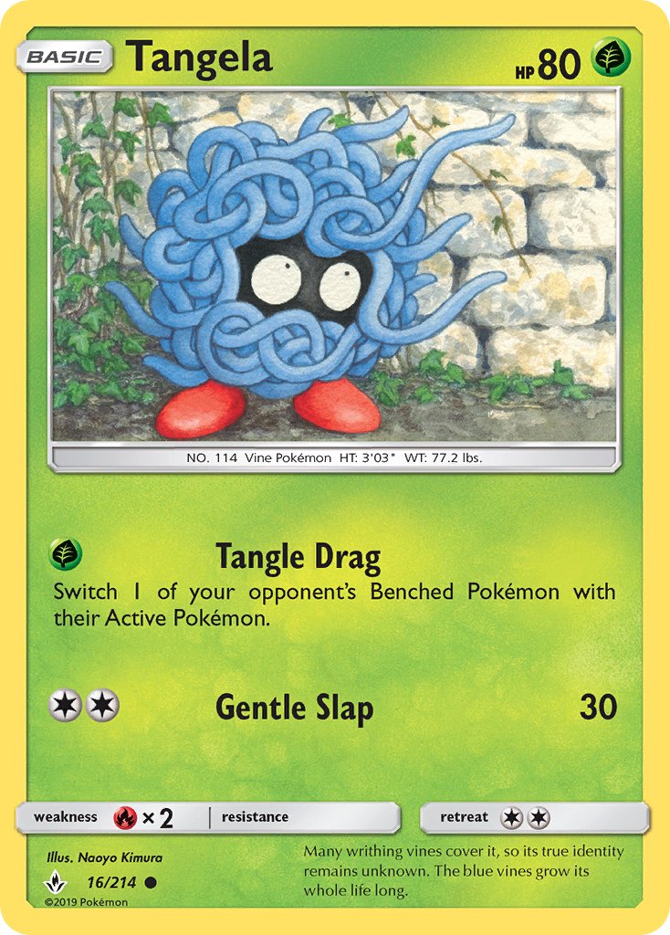 Tangela - Unbroken Bonds (Common) [UNB-16]