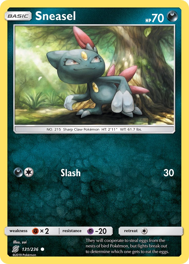 Sneasel - Unified Minds (Common) [UNM-131] English / Near Mint / Normal