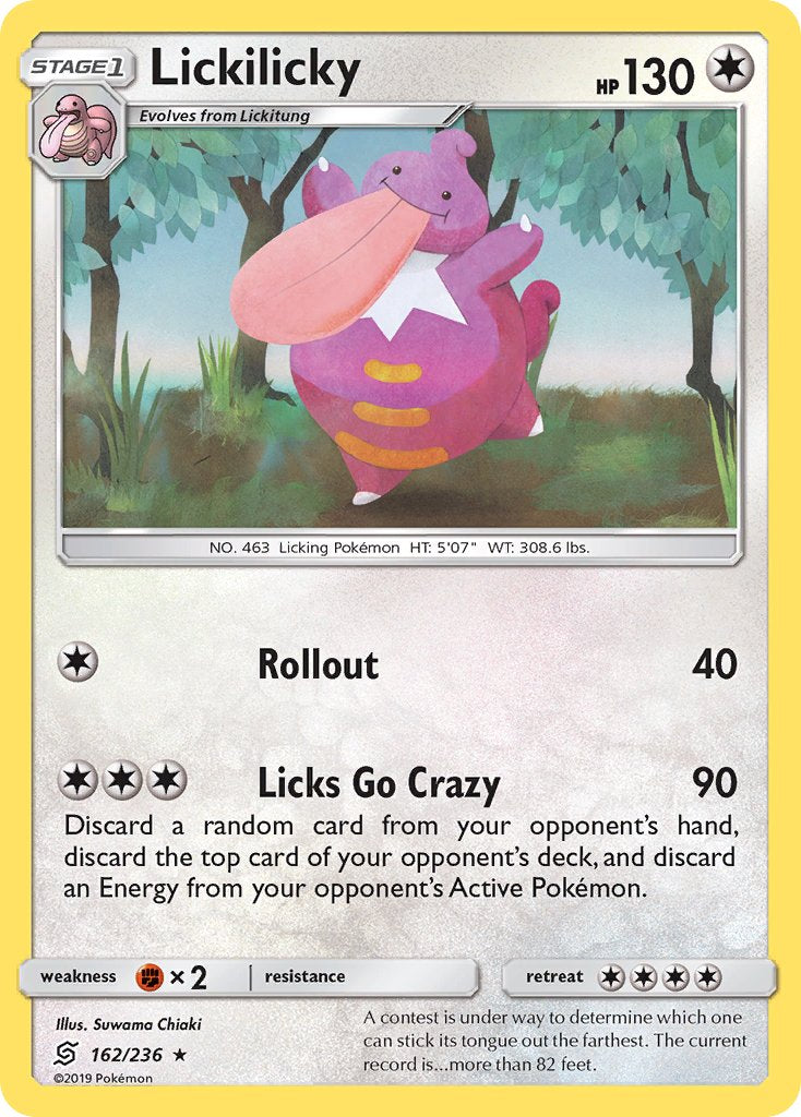 Lickilicky - Unified Minds (Rare) [UNM-162] English / Near Mint / Normal