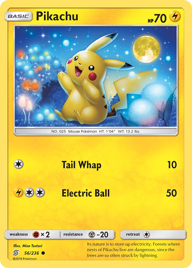 Pikachu - Unified Minds (Common) [UNM-56] English / Good / Normal