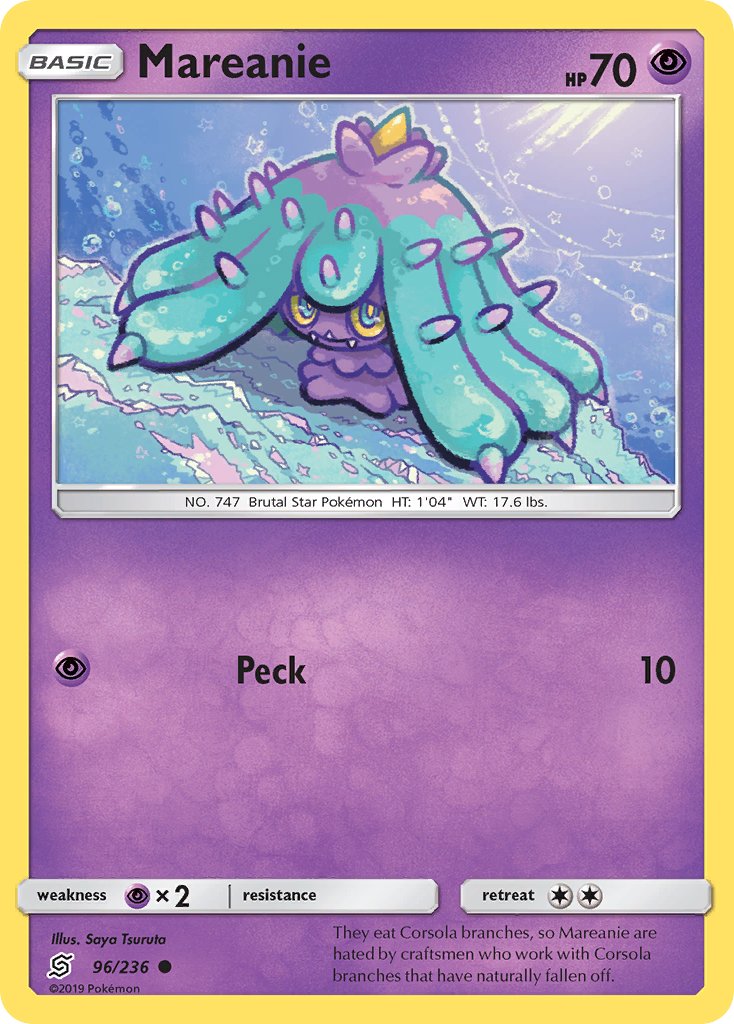 Mareanie - Unified Minds (Common) [UNM-96] English / Near Mint / Normal