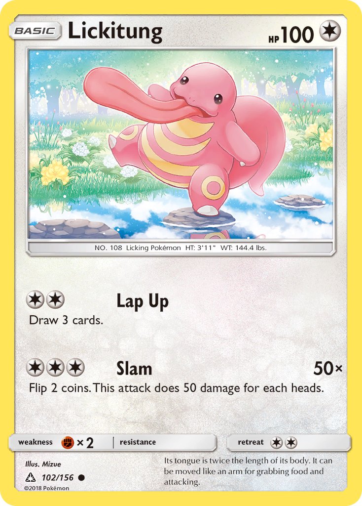 Lickitung - Ultra Prism (Common) [UPR-102] English / Near Mint / Normal