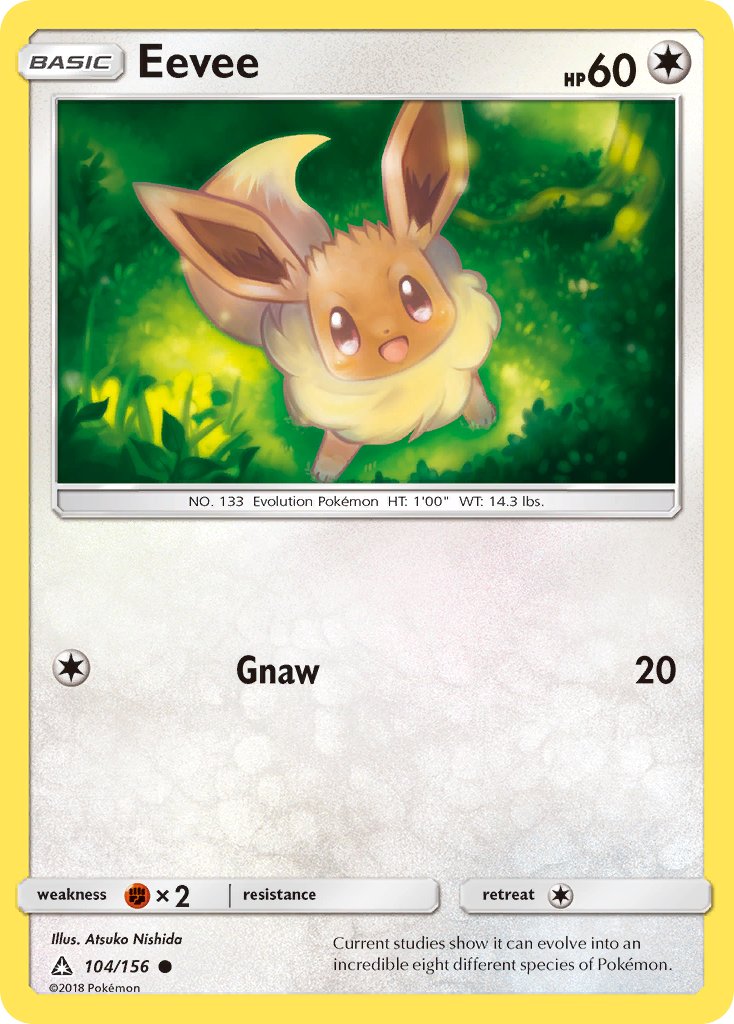 Eevee - Ultra Prism (Common) [UPR-104] English / Near Mint / Normal