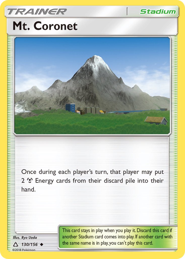 Mt. Coronet - Ultra Prism (Uncommon) [UPR-130] English / Near Mint / Normal