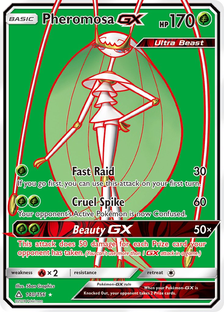 Pheromosa GX - Ultra Prism (Ultra Rare) [UPR-140] English / Near Mint / Normal