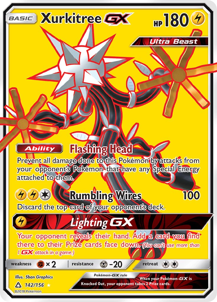 Xurkitree GX - Ultra Prism (Ultra Rare) [UPR-142] English / Near Mint / Normal