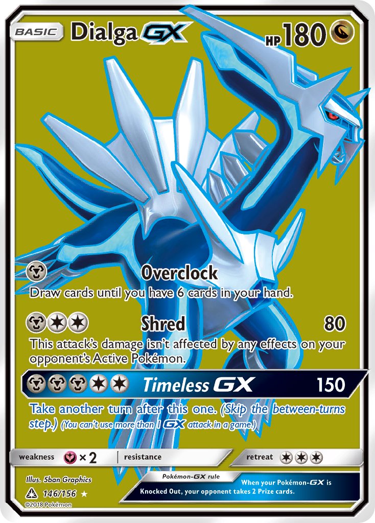 Dialga GX - Ultra Prism (Ultra Rare) [UPR-146] English / Near Mint / Normal