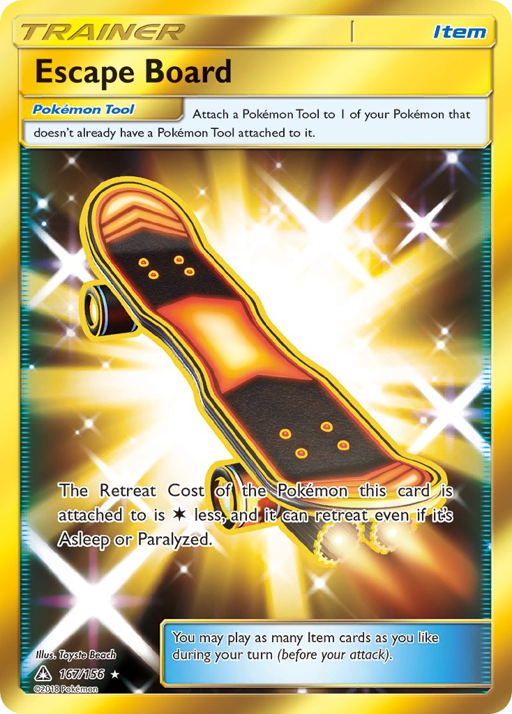 Escape Board - Ultra Prism (Secret Rare) [UPR-167] English / Near Mint / Normal