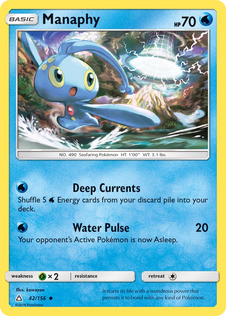 Manaphy - Ultra Prism (Uncommon) [UPR-42] English / Near Mint / Normal