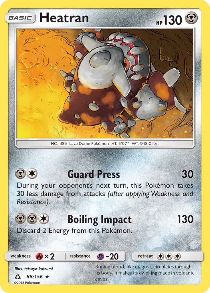 Heatran - Ultra Prism (Holo Rare) [UPR-88] English / Near Mint / Normal