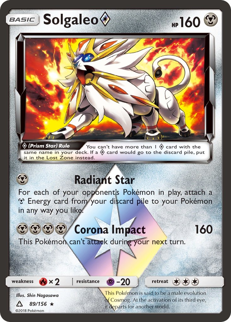 Solgaleo ◇ - Ultra Prism (Holo Rare) [UPR-89] English / Near Mint / Normal