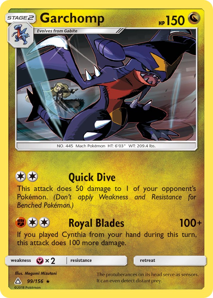 Garchomp - Ultra Prism (Rare) [UPR-99] English / Near Mint / Normal