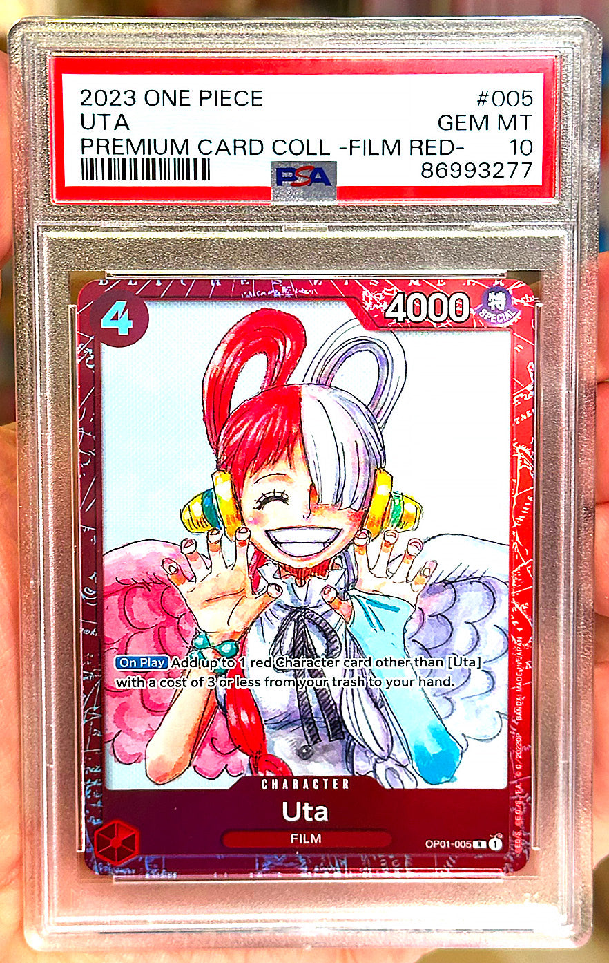 Uta - Alternate Art - Premium Card Collection - OP01-005 - PSA 10