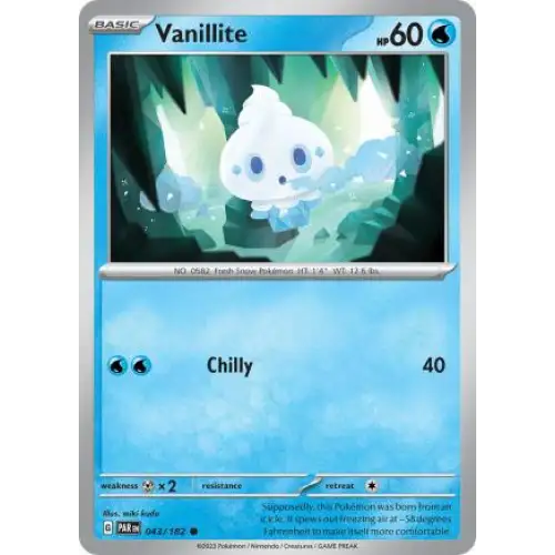 Vanillite - 043/182 - Enkeltkort