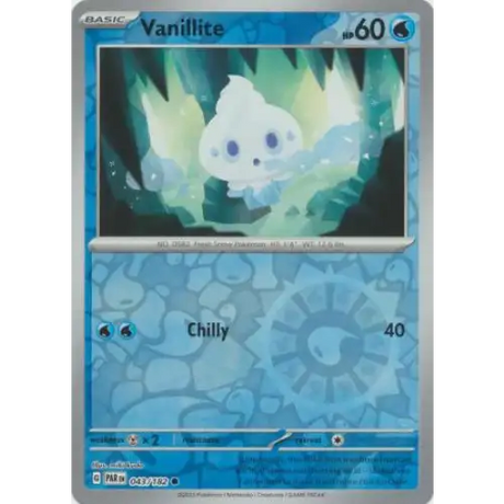 Vanillite - Reverse - 043/182 - Enkeltkort