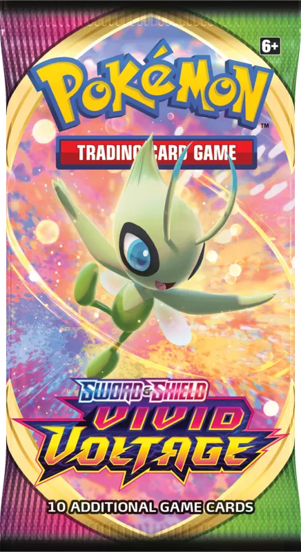 Pokémon TCG: Sword & Shield: Vivid Voltage - Booster Pack Kortspil