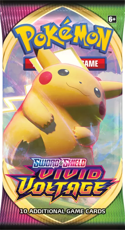 Pokémon TCG: Sword & Shield: Vivid Voltage - Booster Pack Kortspil